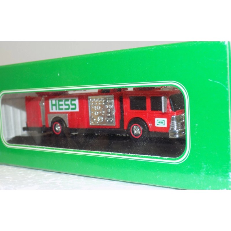 Hess 1999 Hess Mini Fire Ladder Truck with Extending Ladder