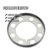 Hoypeyfiy 68027485AA Crankshaft Reluctor Wheel Tone Ring, Replacement for Chrysler,