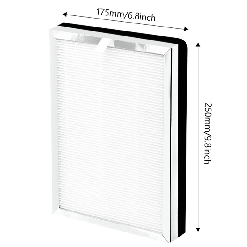 OxoxO 2 Pack MA-25 Replacement Filter H13 True HEPA Compatible