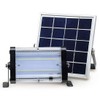 KSOL Power Solar LED Outdoor/Indoor Wall/Ceiling-Mounted Area Light. 2000 Lumens,