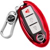 MDee Smart Key Case for Nissan, 3/4/5 Button Keyless Entry