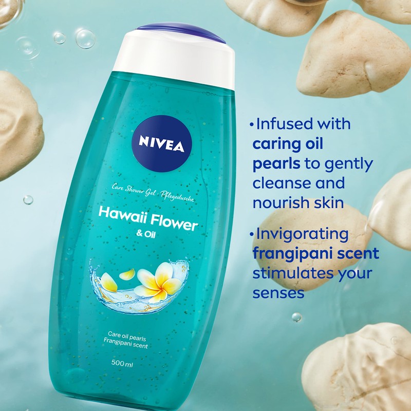 NIVEA Hawaii Flower & Oil Shower Gel 500 ml