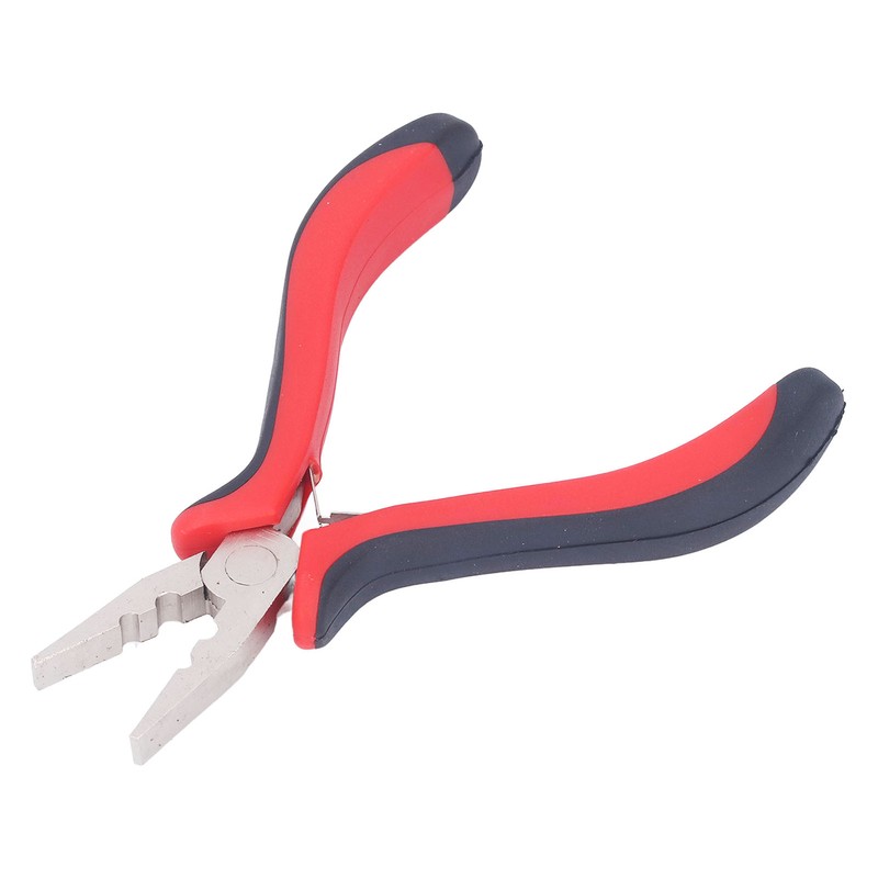 2pcs Hair Extensions Plier Ergonomic Handle Skid Resistance 2 Holes