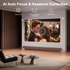 AuKing Projector, Built-in Apps & Auto Focus, 2026 Upgraded Mini