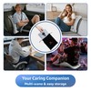loloburuala Lumbar Support Pillow, Inflatable Seat Cushion, Lightweight Car Back