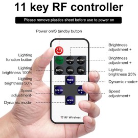 LED Remote Control, LED Remote Control Replacement, LED Remote Control 12 V, RF Wireless Remote Control Dimmer, Wireless LED Dimmer Controller, LED Controller 12 V, Radio Regulator Dimmer 12 V RF