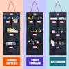 Rough Enough Locker Organizer Hanging Accessories Storage Organization with 4