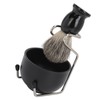 Men Beard Shave Set Brush Stand Foam Bowl Beard Brush