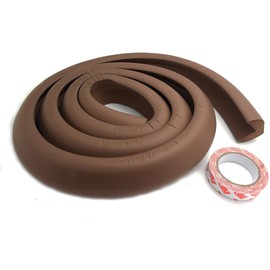 AKORD® 2 METRE Safety Edge Protection for Child/Baby/Kid/Toddler - Cover Furniture Corners/Edges - Baby PROOFING (Brown)