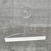 InterDesign Basic Limpiador de Cristales, rasqueta limpiacristales Ancha de plástico