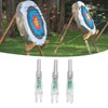 3PCS Archery Lighted Nocks Plastic Automatic with Switch 6.2mm Inner