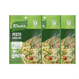 Knorr Sauce Mix Pasta Sauce For Simple Meals and Sides Pesto 0.5 oz, Pack of 3
