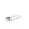 White Acrylic False Nail Tips - Professional Strong Natural False