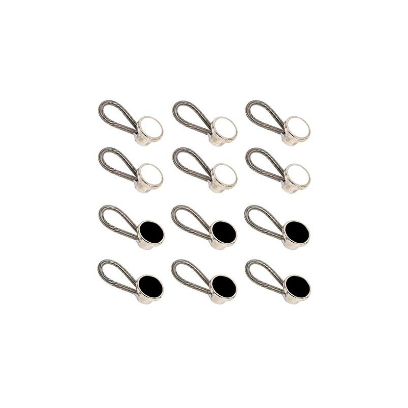 12pcs, Collar Extenders,Neck Extender Button Invisible for Men Shirts Suits
