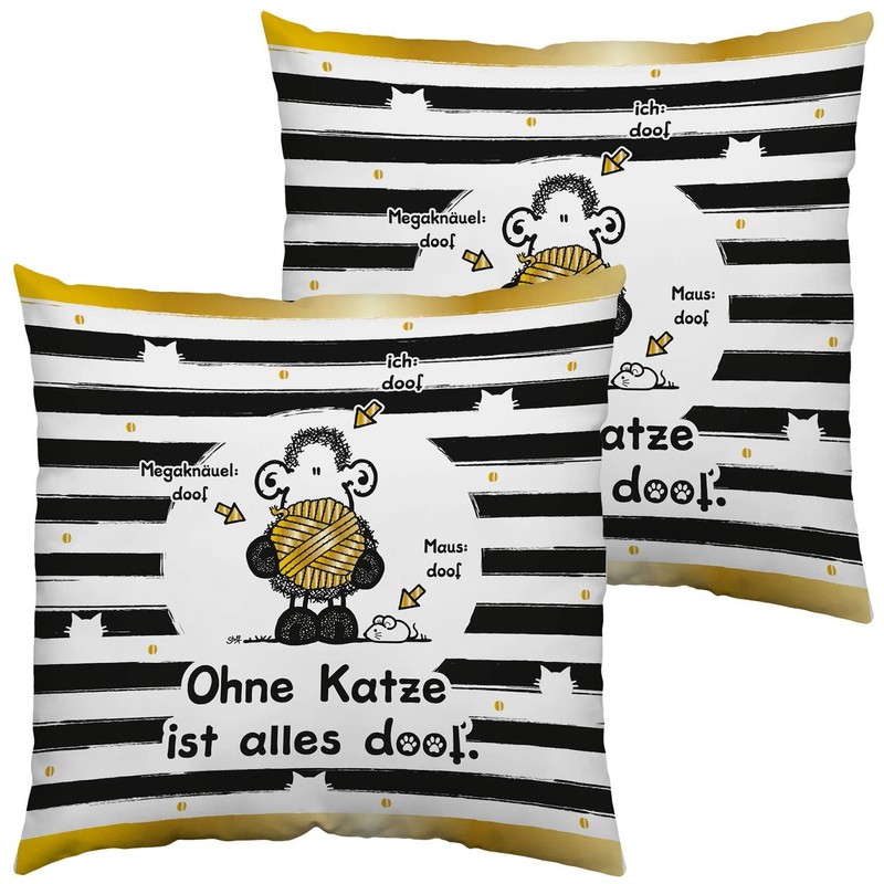 Sheepworld Cotton German Saying