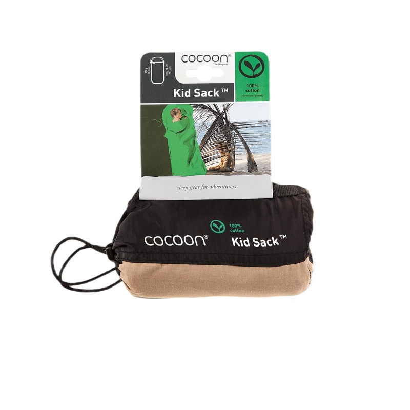 COCOON KIDSACK COTTON SLEEPING BAGS (KHAKI)
