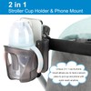 Accmor Stroller Cup Holder, Universal Cup Holder, 360° Rotatable Large