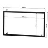 tomzz Audio 2400-056 2DIN Double ISO DIN Metal Frame Installation