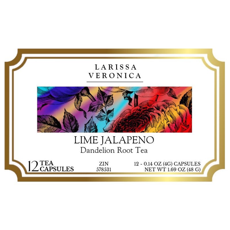 Lime Jalapeno Dandelion Root Tea (Single Serve K-Cup Pods) (12
