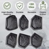 Betonex 6 pcs Flagstone Molds ABS 2mm Cement Mold -