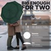 Royal Walk Windproof Folding Travel Umbrella Compact and Strong Luxurious