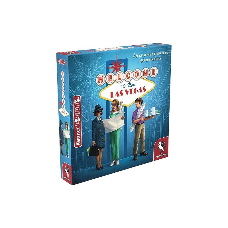 Pegasus Spiele 53154G Welcome to New Las Vegas Board Games