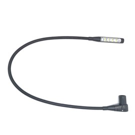 JXRYWF - 24 inch 2 watt Right Angle XLR 4PIN LED Mixer gooseneck lamp for Yamaha BEHRINGER Allen&Heath Mixer (XLR 4Pin Port)
