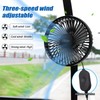 Roykaw Golf Cart Fan Portable USB Input Compatible with EZGO