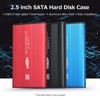 USB 3.0 HDD SSD SATA External Portable Superspeed Aluminum 2.5"