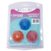 Set de 3 Pelotas de Gel Circulares | Ejercitador de