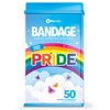 BioSwiss Bandages, Rainbow Pride Shaped Self Adhesive Bandage, Latex Free