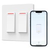 Smart Light Switch 2 Gang Single-Pole Switch 2024 New Model