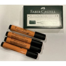 Faber-Castell Pitt Big Brush Artist Pens - [PACK OF 4] TerraCotta 186