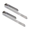 2Pcs Adhesive Towel Bar for Bathroom Hand Towel Holder Wall