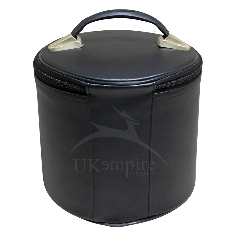 UK EMPIRE GROUP Deluxe Masonic Fez Hat Case Black (Imitation