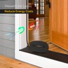 Weather Stripping Door Seal, Q-Shaped Kerf Foam Strip, 8 FT,