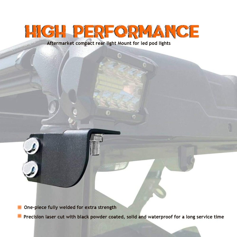 Chelhead Pro Fit Rear Light Brackets Mounts to Roll Cage