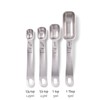 Full Circle Skinny Dip Stainless Steel Measuring Spoons – 4-Piece
