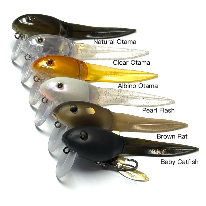 Nishine Lure Works BQ Otama #6 Baby Catfish