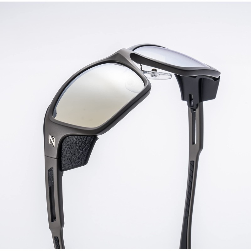 Zeque F-1961 Polarized Sunglasses HOVER F-1961 Matte Black TRUEVIEW FOCUS