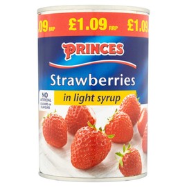 Princes Strawberries 420g x 8