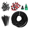 20M 4/7 Hose Garden Automatic Drip Irrigation Kit Adjustable Dripper