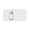 'Baby Bottle' Pill Box with Tablet Splitter (PI00032949)