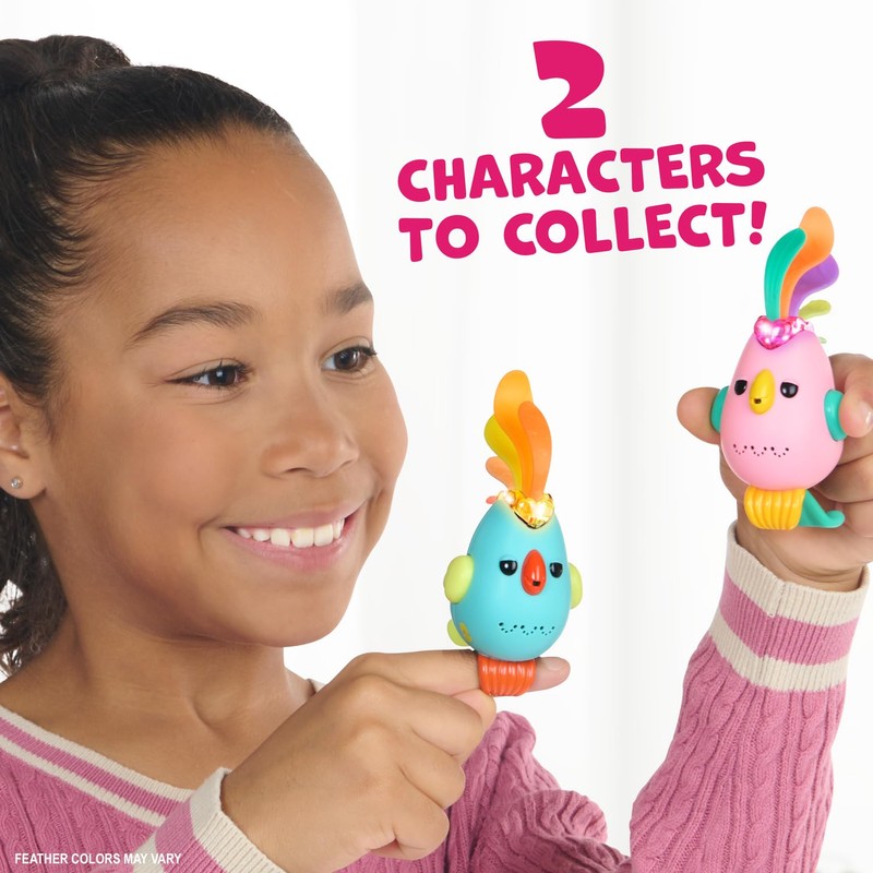 Fingerlings Sweet Tweets Interactive Bird: Debbie, Record & Play Secret