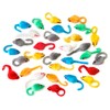 CHIWAVA 36PCS 4.1'' Furry Cat Toy Mice Rattle Small Mouse