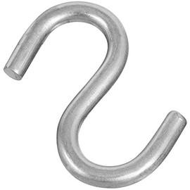 National Hardware N233-569 2078BC Open S Hook in Stainless Steel