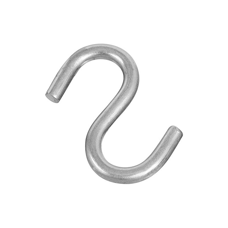 National Hardware N233-569 2078BC Open S Hook in Stainless Steel