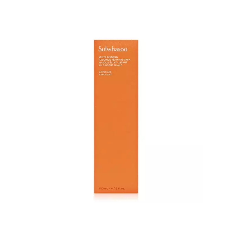 Sulwhasoo 설화수 백삼팩 120ml 스크럽 인샤워 마스크팩 Sulwhasoo Boosting Water