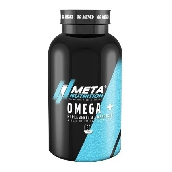 Omega 3 Meta Nutrition Omega+ Contenido 90 Softgels Sabor capsulas