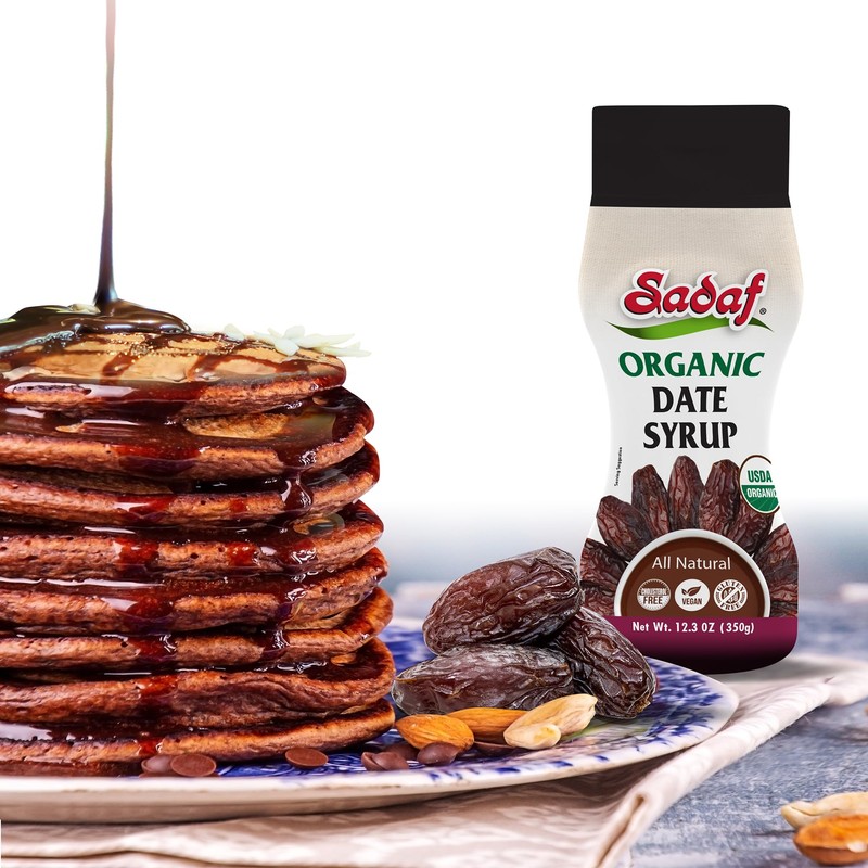 Sadaf Organic Date Syrup in Squeeze Bottle - Date syrup